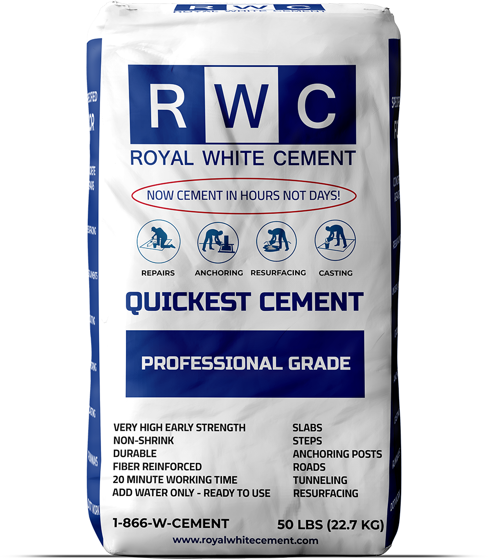 Royal White Cement - The Quickest Cement