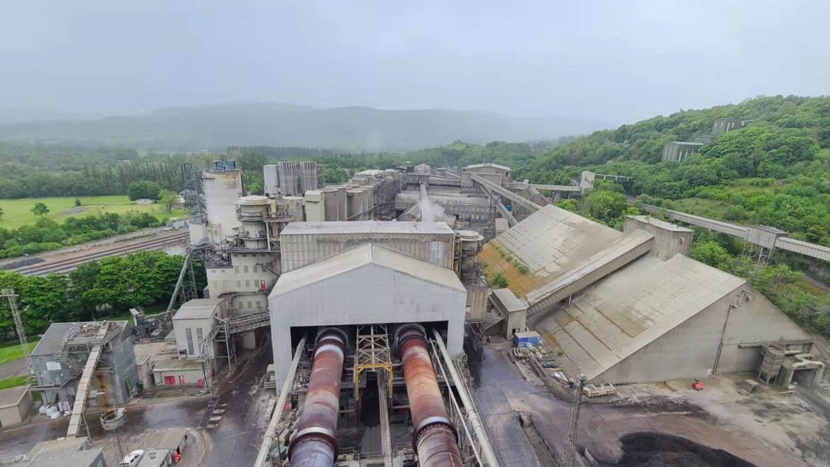 Breedon Cement graphene-enhanced cement production at Hope cement plant